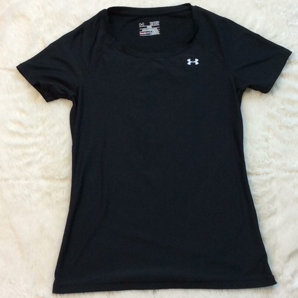 Black under armour workout top